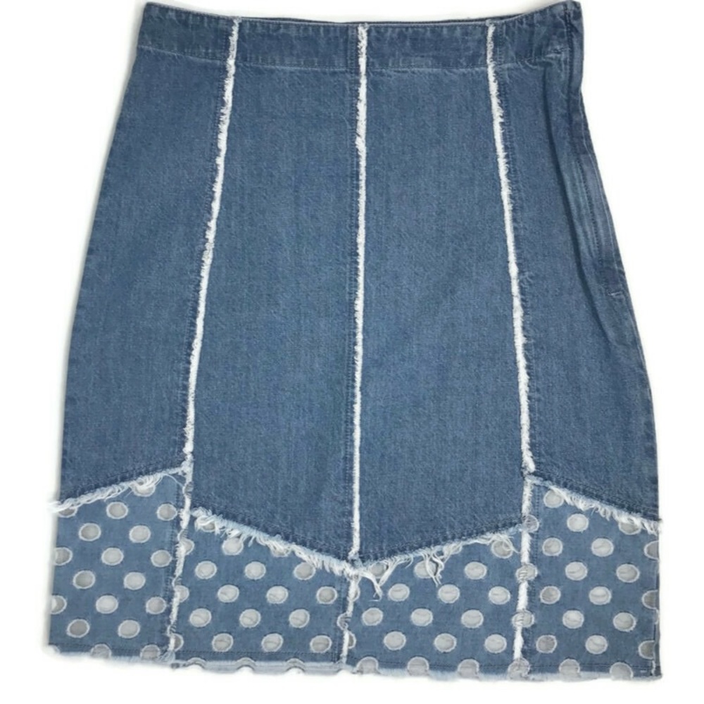 J BRAND Ambitious Denim Mini Skirt Size 28 - Picture 2 of 8